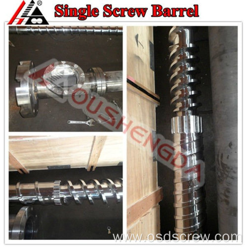 Degassing screw barrel for pp granulating line